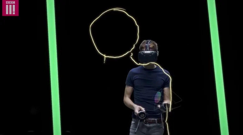 Mental Health in VR for BBC Three — stylised first-person worlds — view 1 of 5