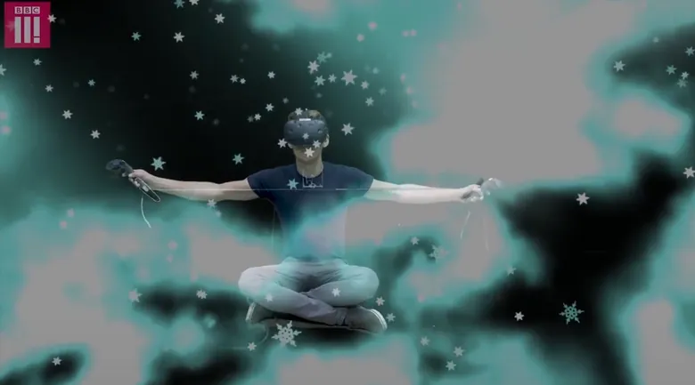 Mental Health in VR for BBC Three — stylised first-person worlds — view 3 of 5