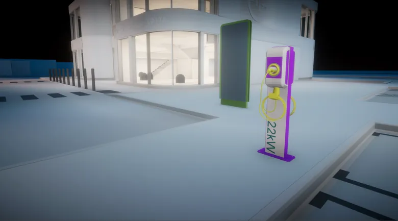 Gridserve digital twin — real-time EV charging and solar infrastructure — view 2 of 6