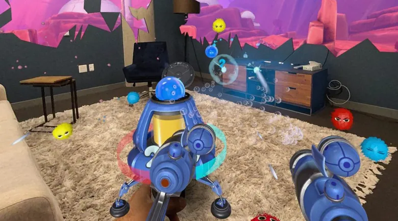 First Encounters mixed reality on Meta Quest 3 — view 4 of 6