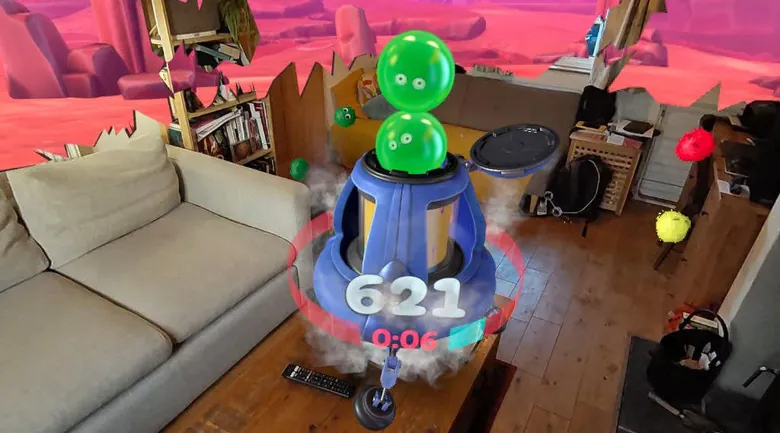 First Encounters mixed reality on Meta Quest 3 — view 5 of 6
