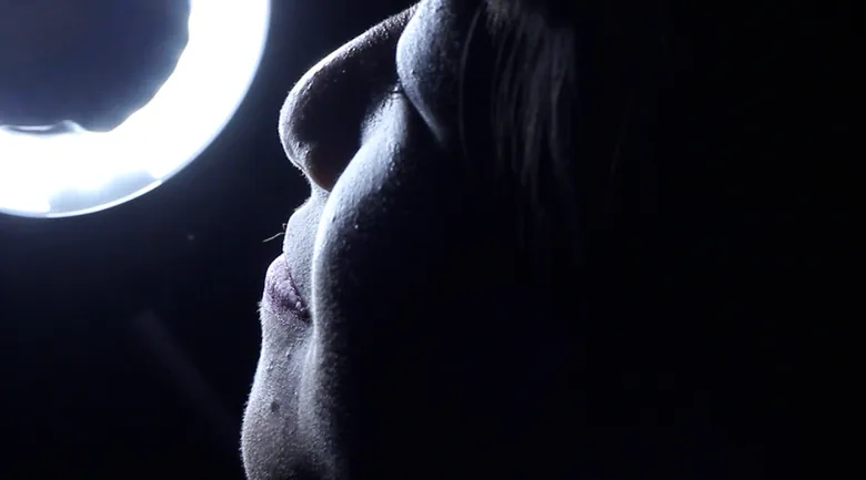 Dutty Lingo — live projection at the Tate Modern Tanks — view 3 of 7